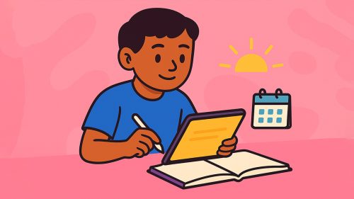 Kid AI Journaling to improve focus and learning